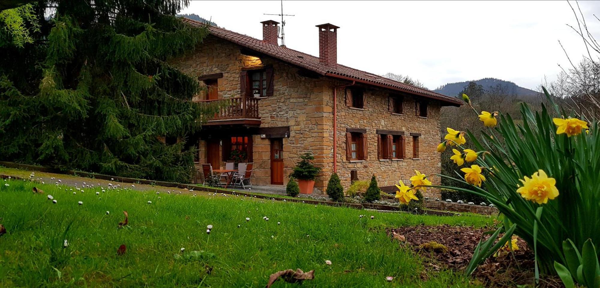 Agroturismo Iberreko Errota Muxika Buitenkant foto